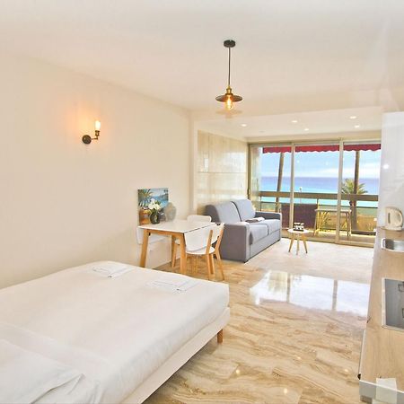Promenade Holiday - Cosy Sea Front Studio Ницца Экстерьер фото
